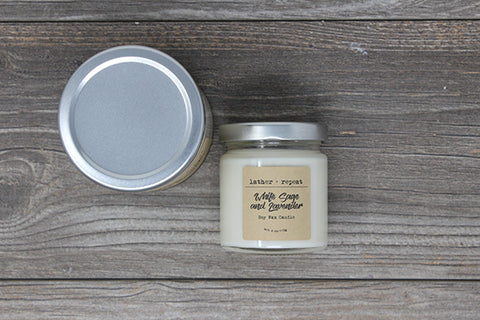 The White Sage and Lavender Soy Candle
