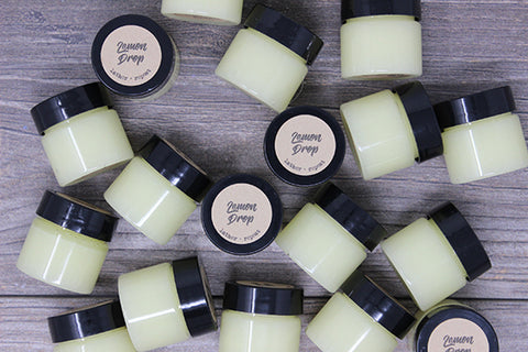 Scrubbie, The Lip Scrub in Lemon Drop