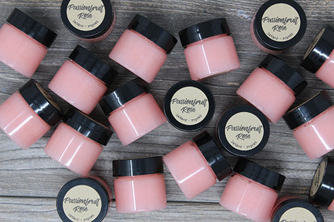 Scrubbie, The Lip Scrub in Passionfruit Rose