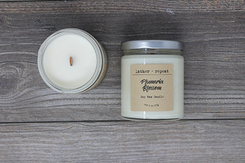 The Plumeria Blossom Soy Candle